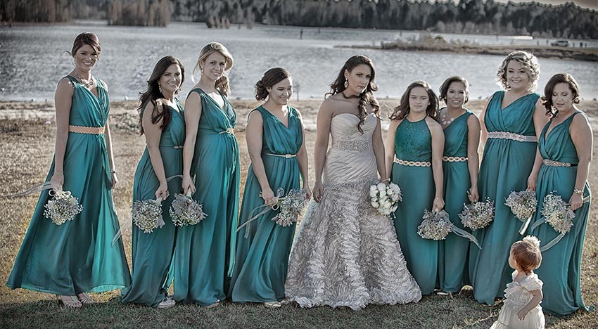 La sposa e le sue dame